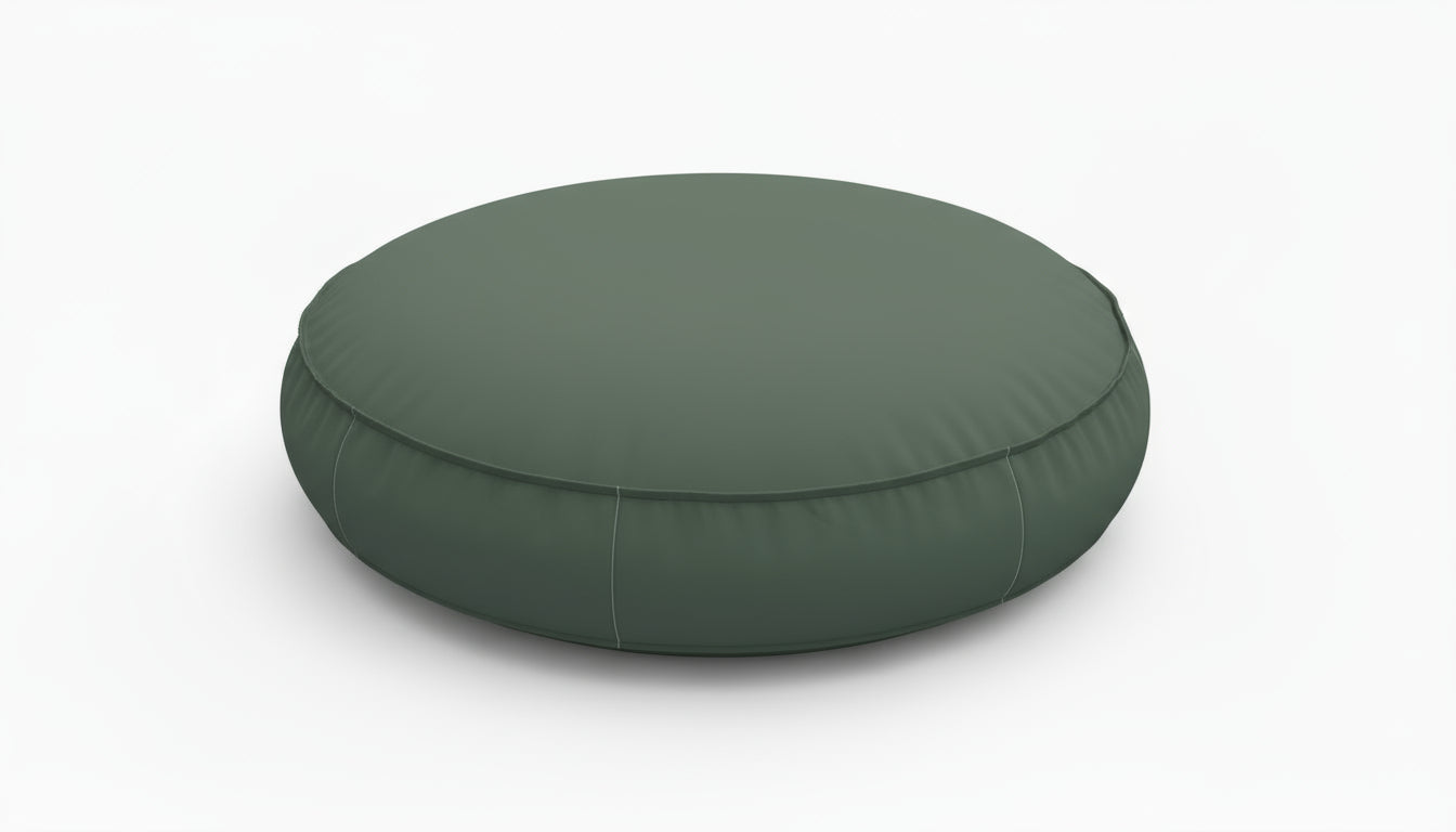 Pawesome Indoor/Outdoor Premium Round Dog Bed in Avocado