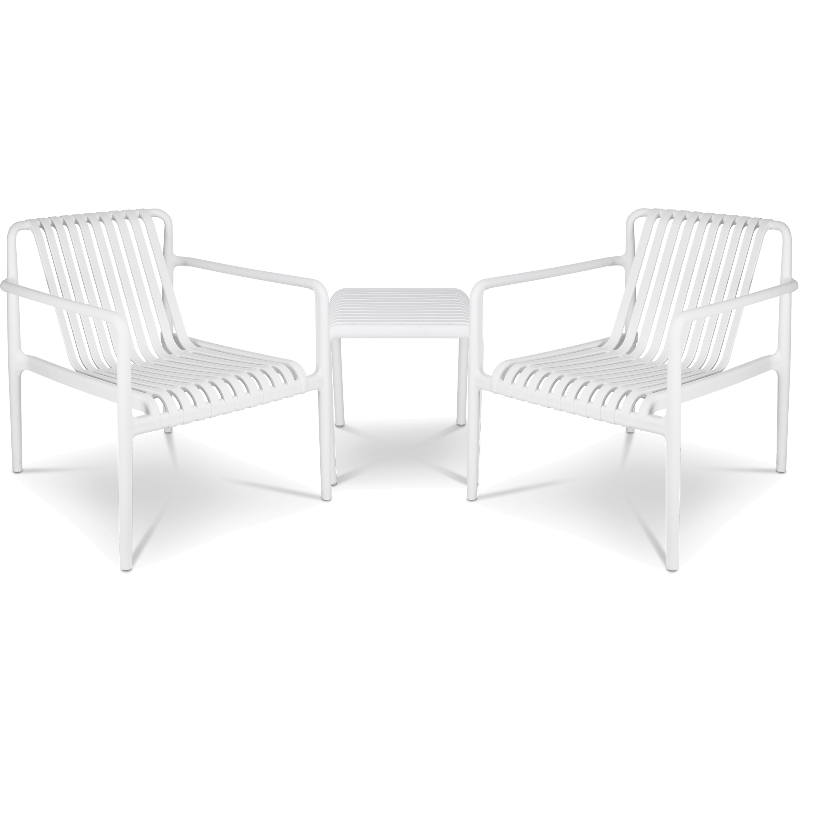 Carlisle 3 Piece Set in PP in White