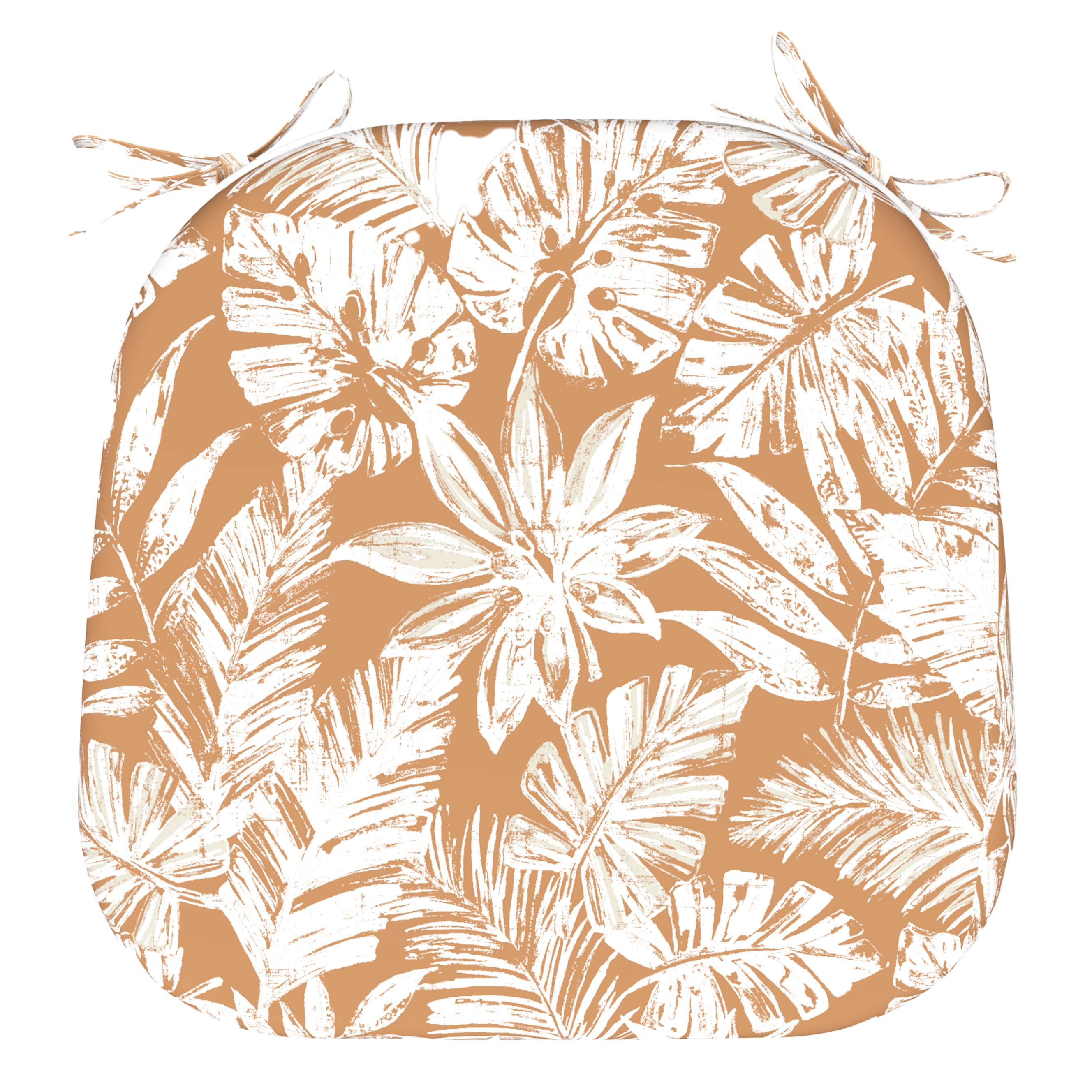 Tahiti Clay Escape Rounded Outdoor Chair Pad - 40x42x5cm