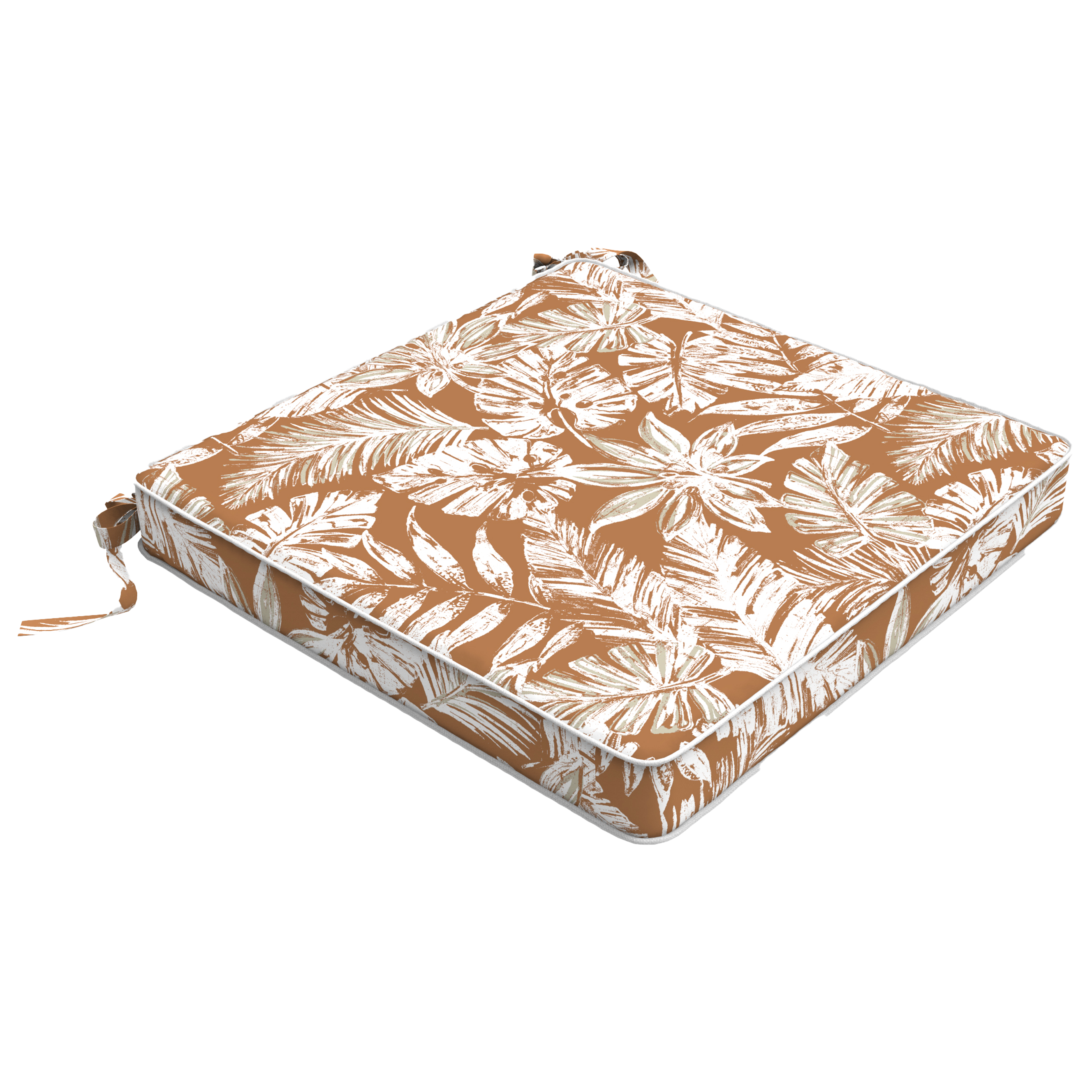 Tahiti Clay Escape Square Outdoor Chair Pad - 43x43x4cm