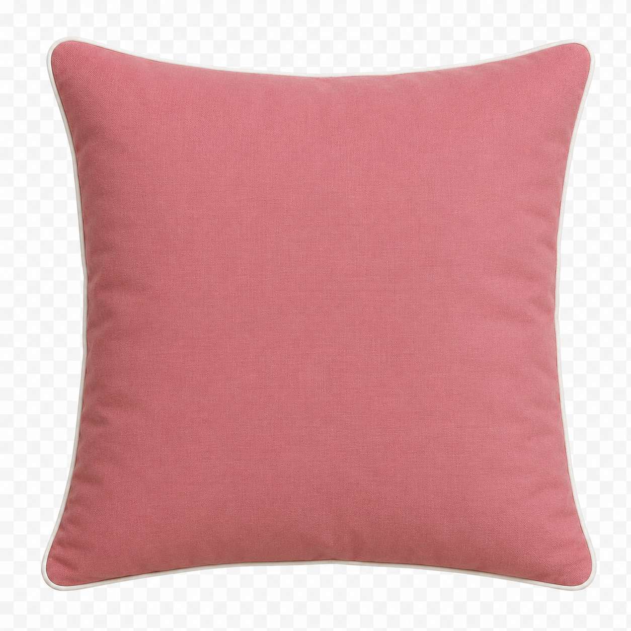 Bondi Dusty Rose - 45 x 45 cm Piped Cushion
