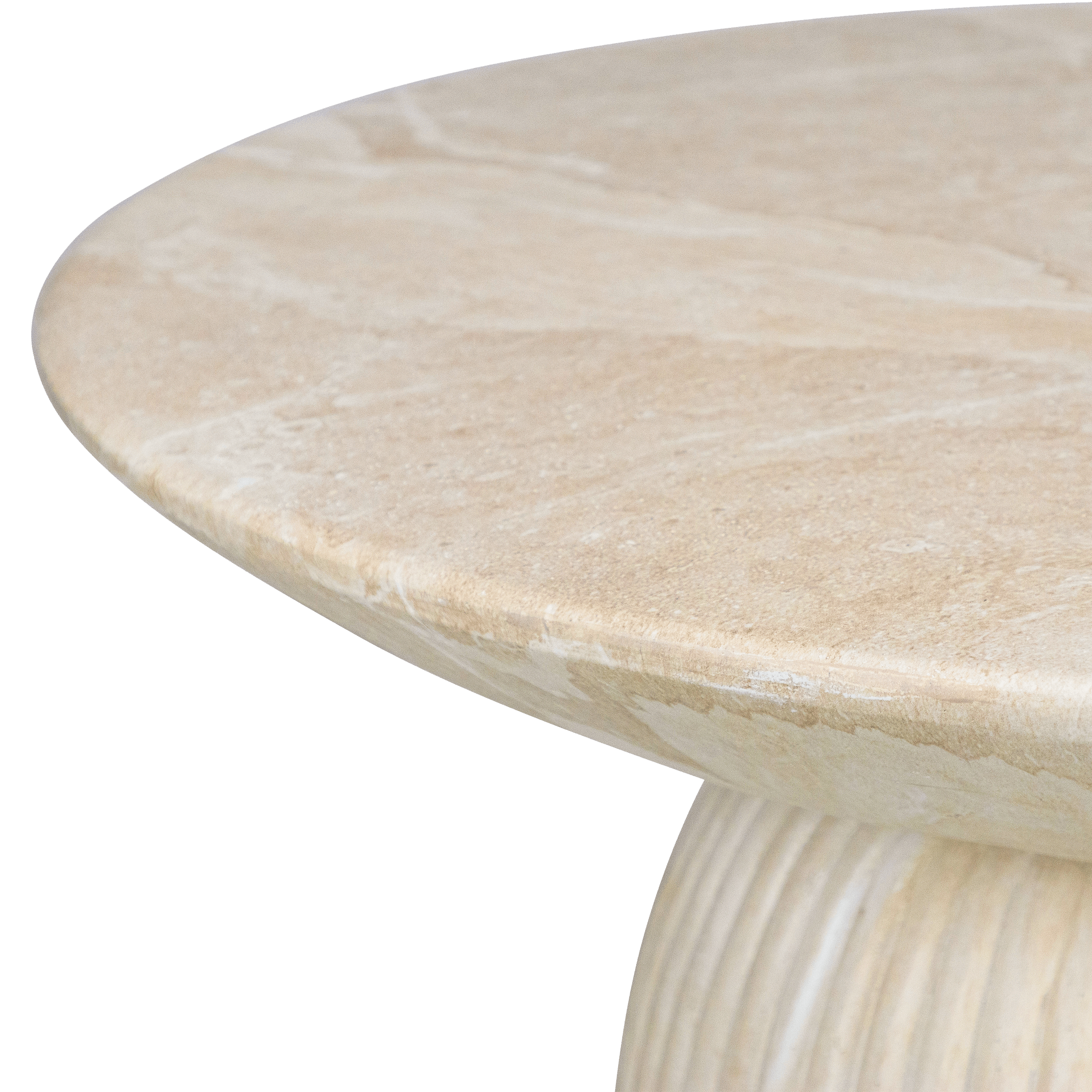 Roma Coffee Table in MGO Travertine Finish