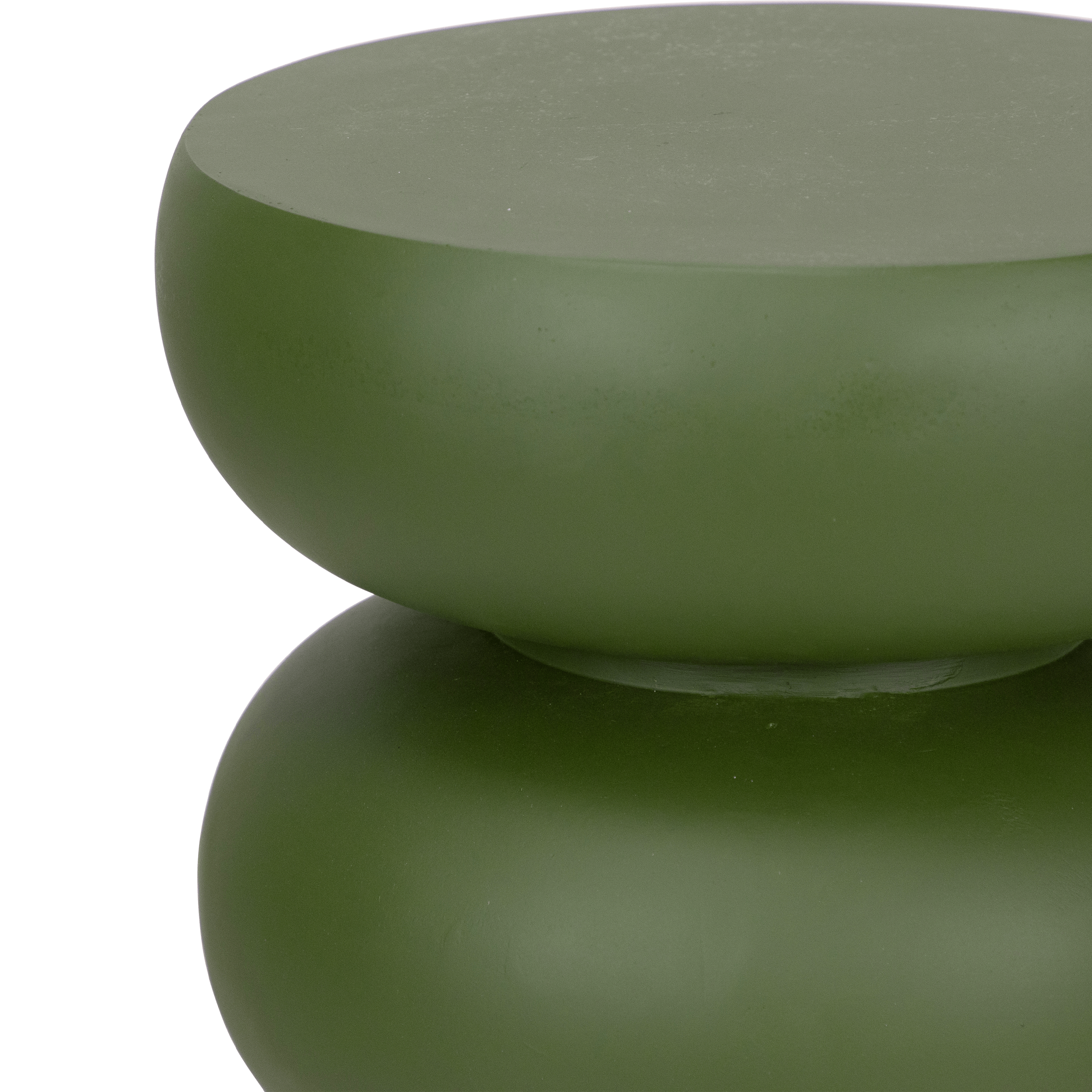 Verona Side Table in MGO Forest Green Finish