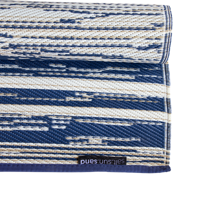 Mirage Navy Outdoor Rug in PP - 180 x 270 cm