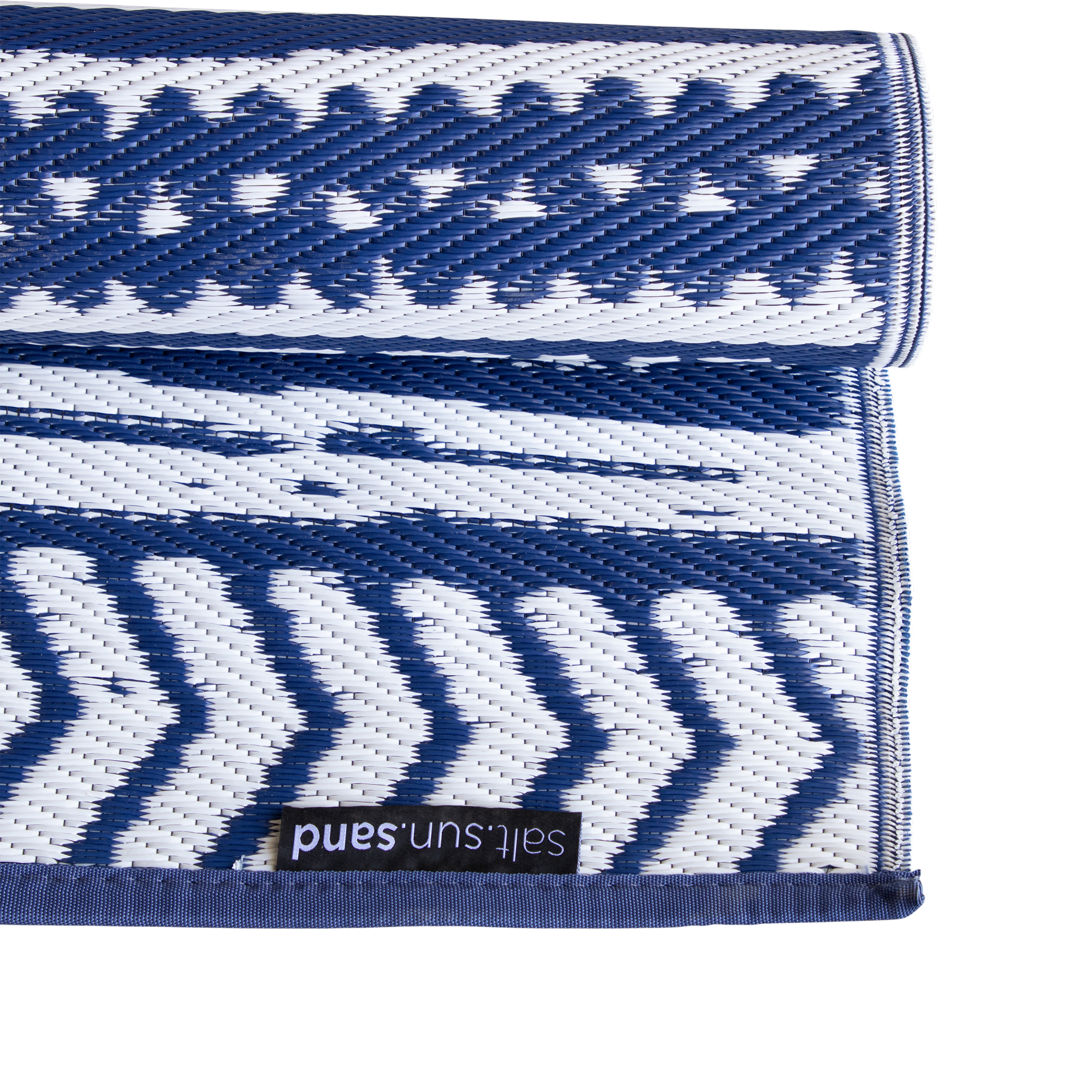 Morocco Blue Outdoor Rug in PP - 180 x 270 cm