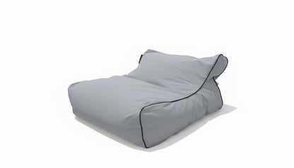 Torquay Outdoor Pool Bean Bag in Tweed Navy