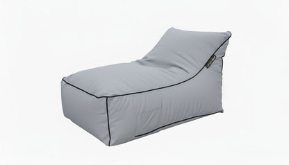 Kirra Outdoor Bean Bag Chair Tweed Navy