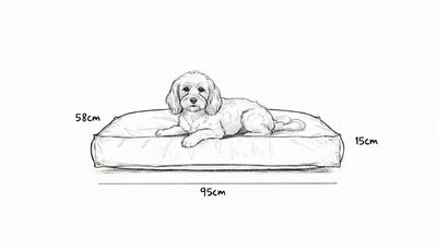 Pawesome Indoor/Outdoor Premium Rectangle Dog Bed in Avocado