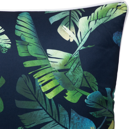 Bondi Seaside Serenity - 45 x 45 cm Piped Outdoor Cushion