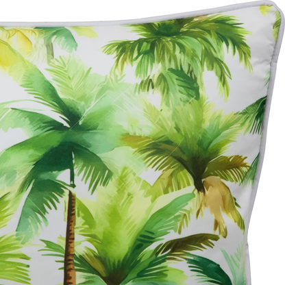 Bondi Aloha - 45 x 45 cm Piped Outdoor Cushion