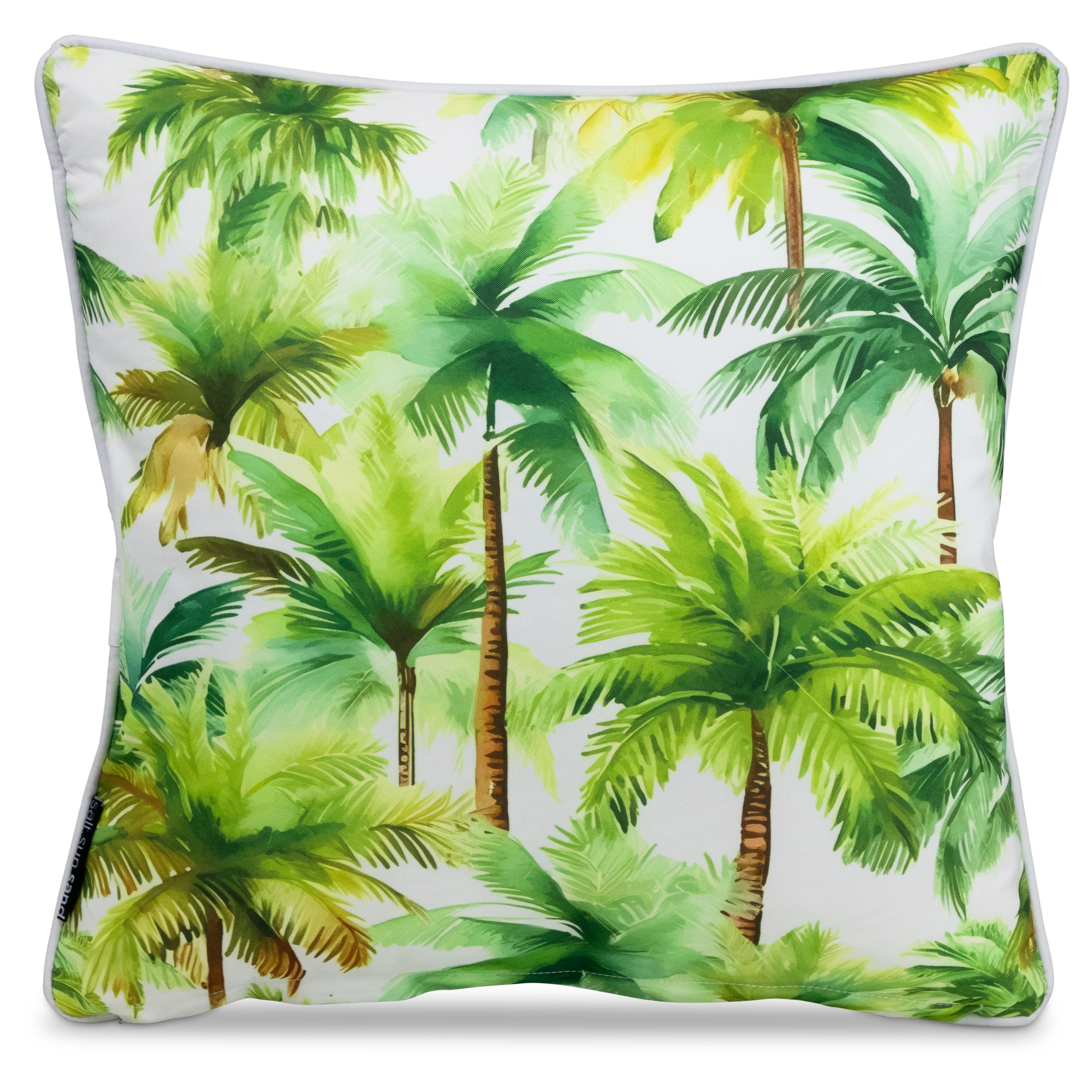 Bondi Aloha - 45 x 45 cm Piped Outdoor Cushion