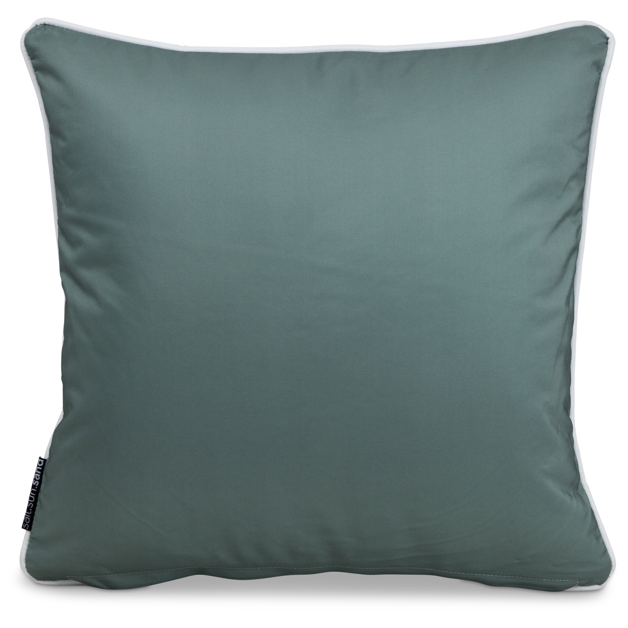 Bondi Forest Green - 45 x 45 cm Piped Outdoor Cushion