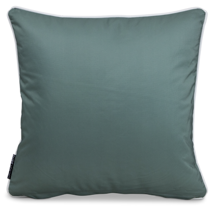 Bondi Forest Green - 45 x 45 cm Piped Outdoor Cushion