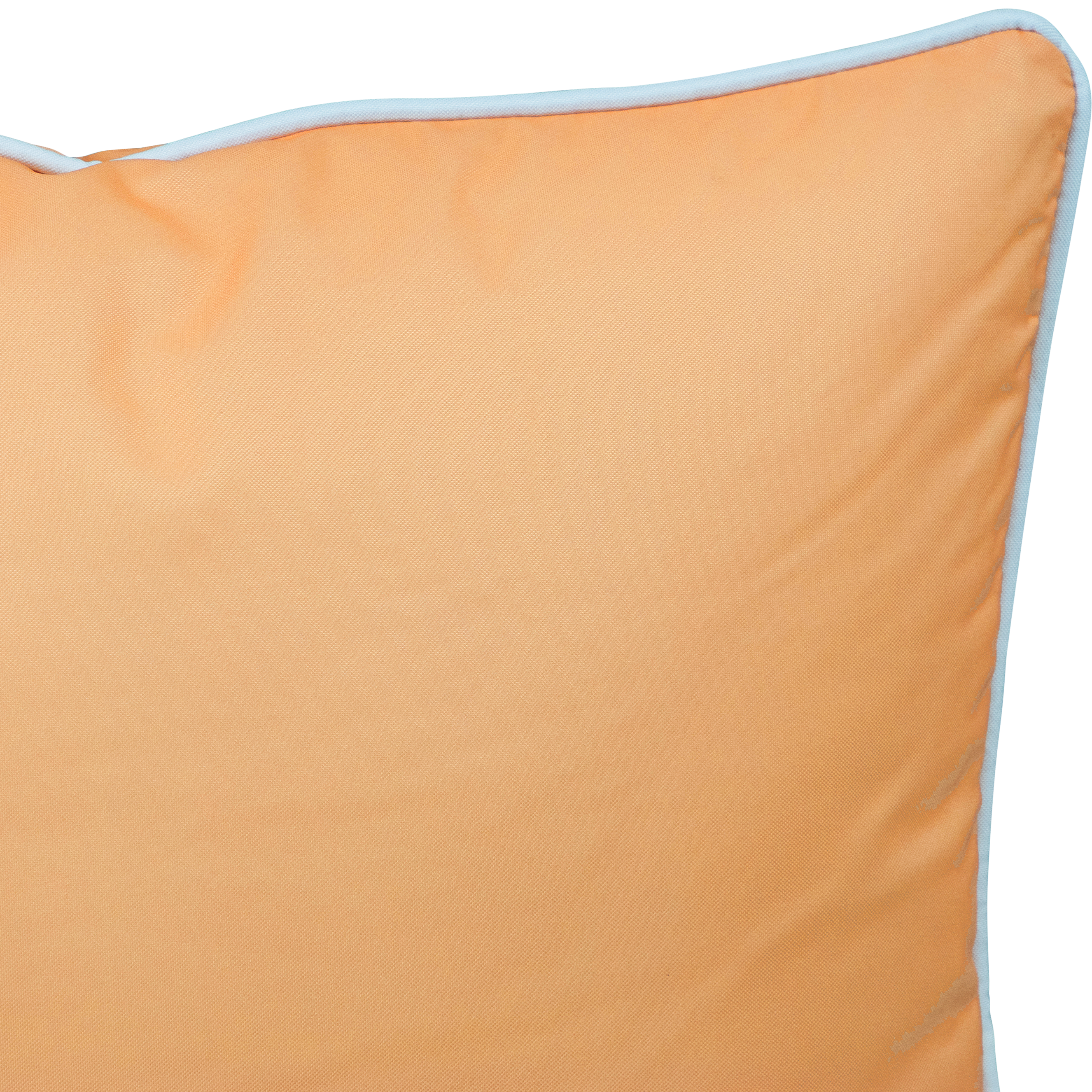 Bondi Peach Fuzz - 45 x 45 cm Piped Outdoor Cushion