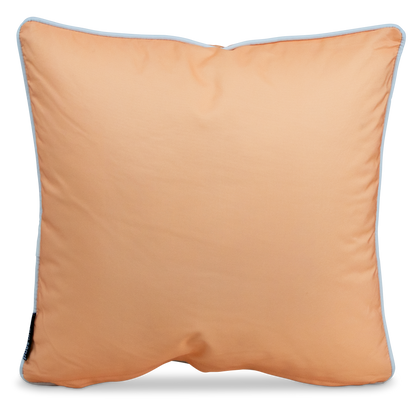 Bondi Peach Fuzz - 45 x 45 cm Piped Outdoor Cushion