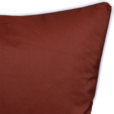 Bondi Deep Crimson - 30 x 48 cm Piped Outdoor Cushion
