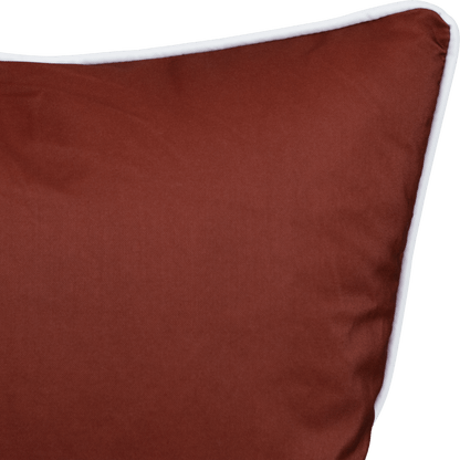 Bondi Chestnut - 30 x 48 cm Piped Outdoor Cushion