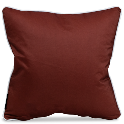 Bondi Chestnut - 45 x 45 cm Piped Outdoor Cushion