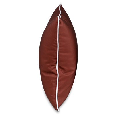 Bondi Deep Crimson - 45 x 45 cm Piped Outdoor Cushion