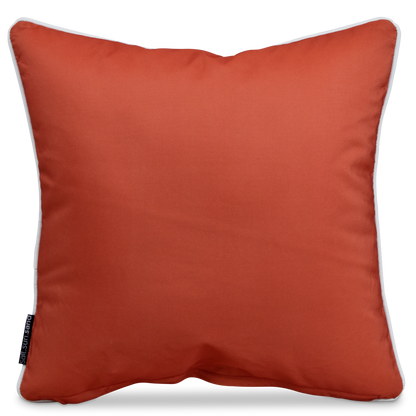 Bondi Coral - 45 x 45 cm Piped Outdoor Cushion