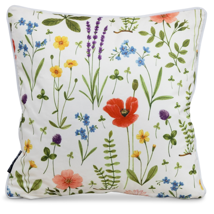 Bondi Bloom Boutique - 45 x 45 cm Piped Outdoor Cushion