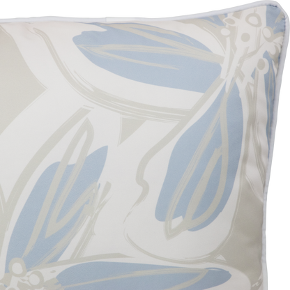 Bondi Tropic Whisper - 45 x 45 cm Piped Outdoor Cushion