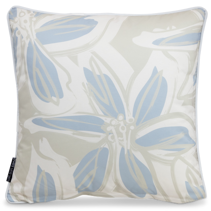 Bondi Tropic Whisper - 45 x 45 cm Piped Outdoor Cushion