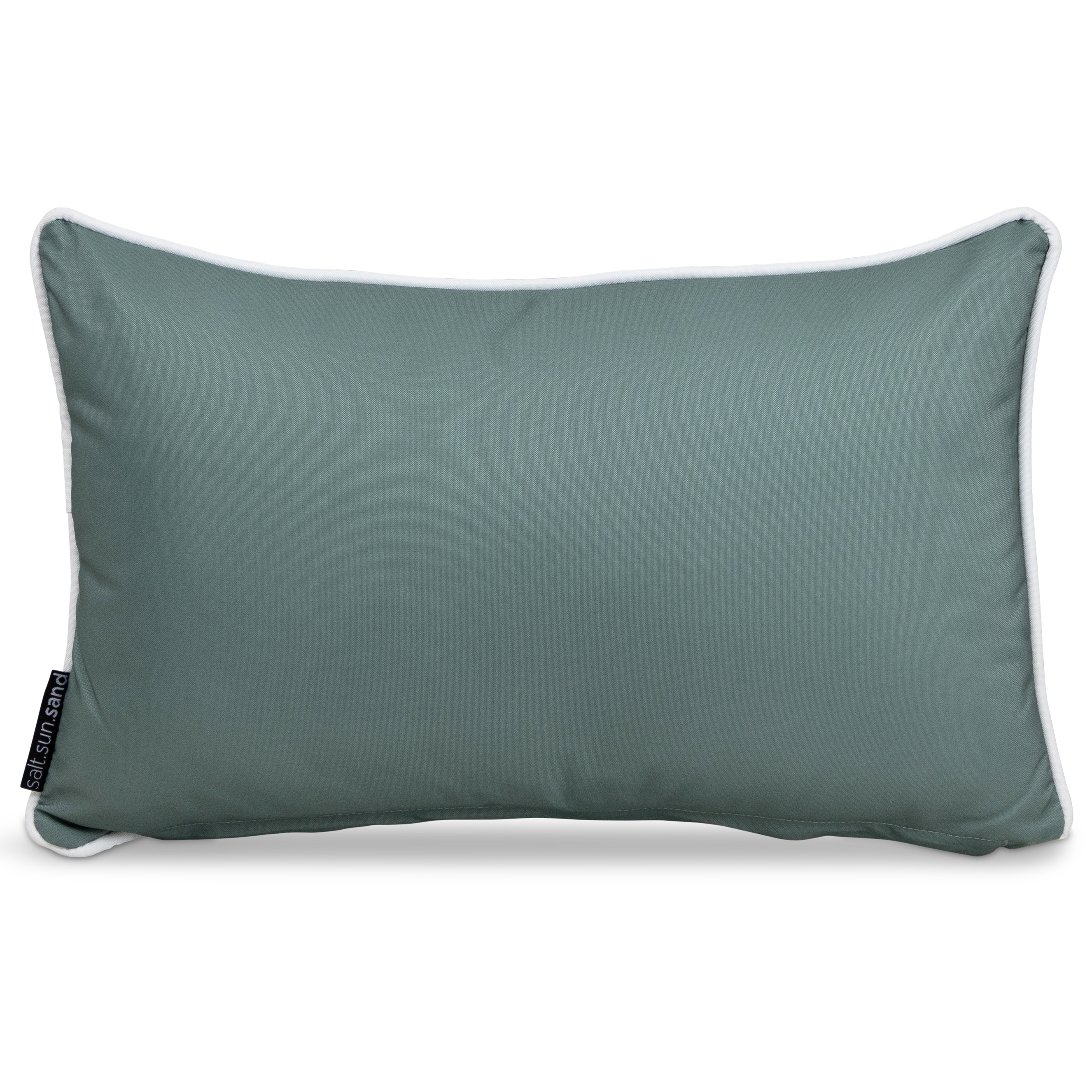 Bondi Forest Green - 30 x 48 cm Piped Outdoor Cushion