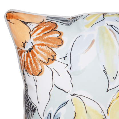Bondi Eden - 45 x 45 cm Piped Cushion