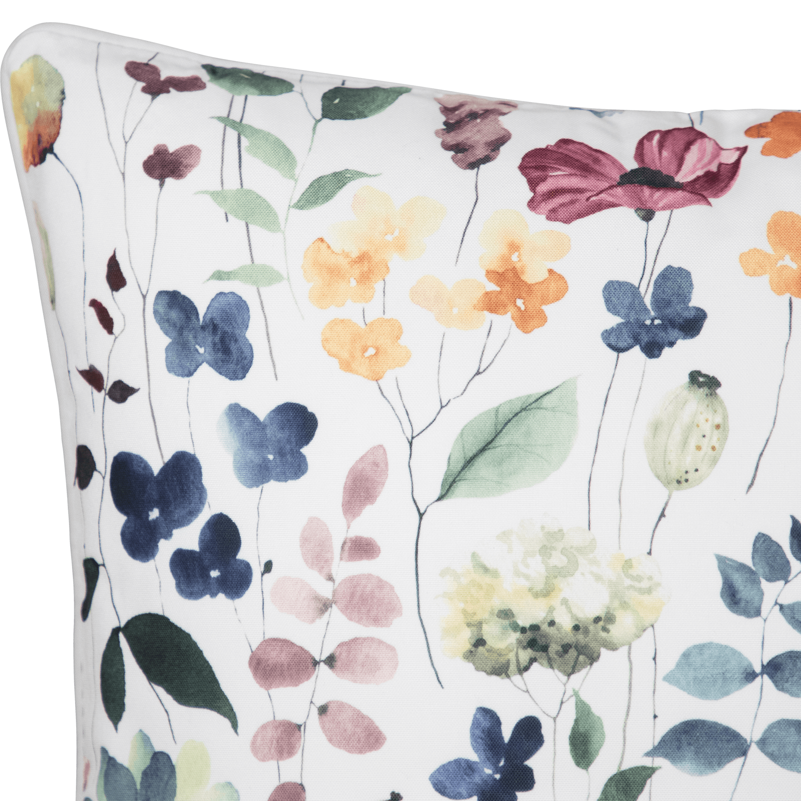 Bondi Wilderness - 45 x 45 cm Piped Cushion