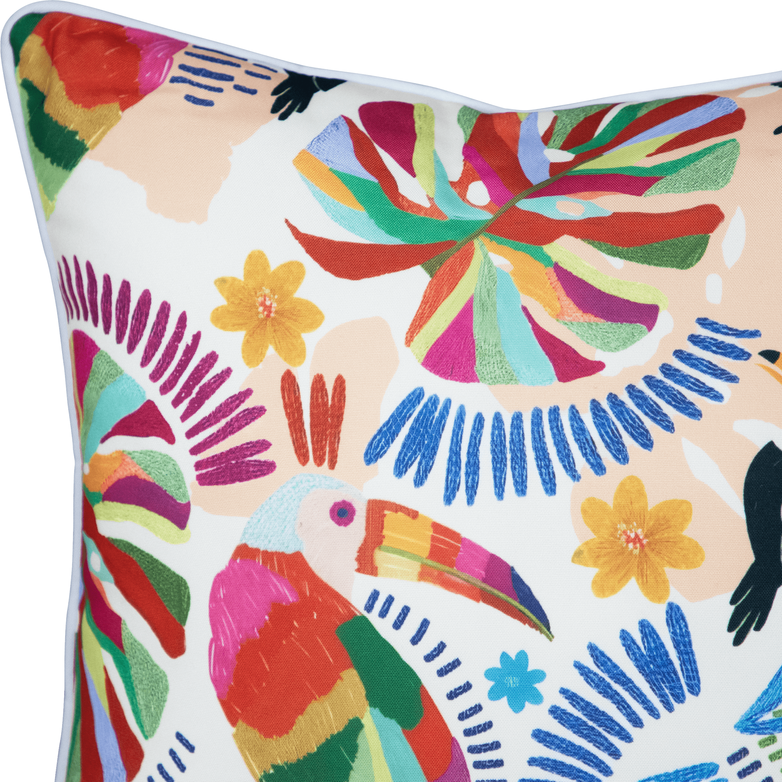 Bondi Soar Above - 45 x 45 cm Piped Cushion