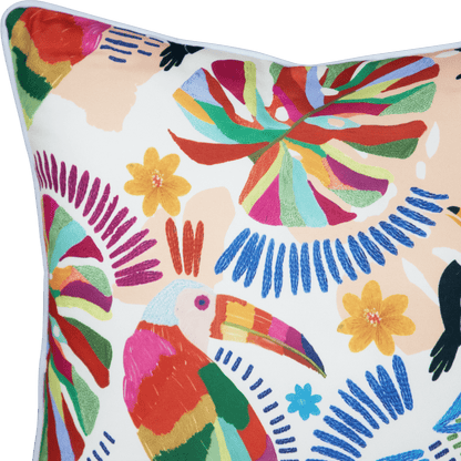Bondi Soar Above - 45 x 45 cm Piped Cushion