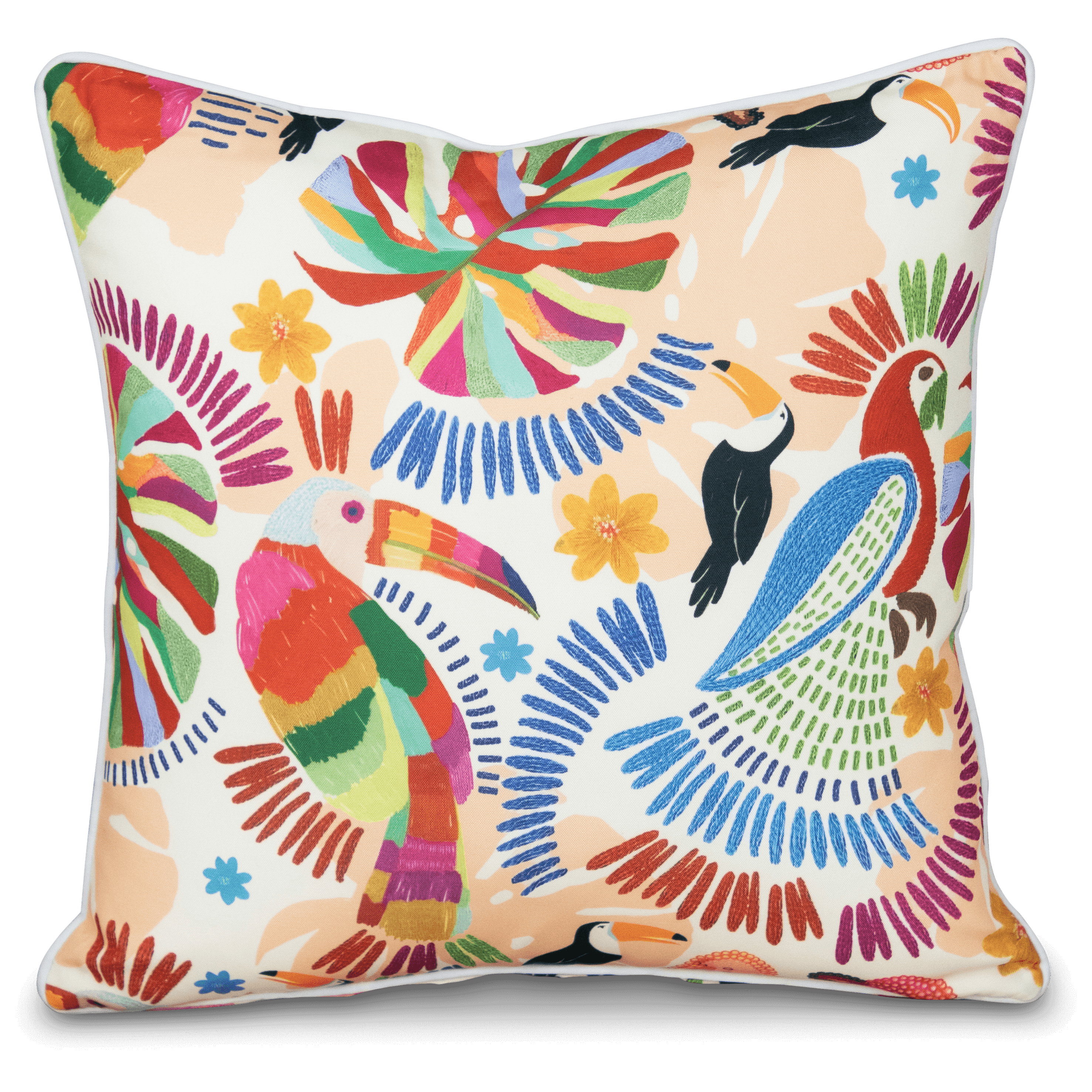 Bondi Soar Above - 45 x 45 cm Piped Cushion