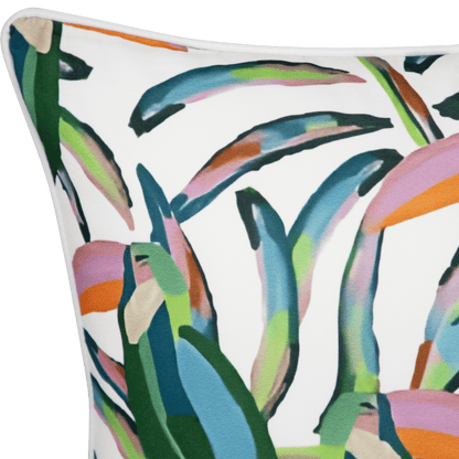 Bondi Two Can Play - 45 x 45 cm Piped Cushion