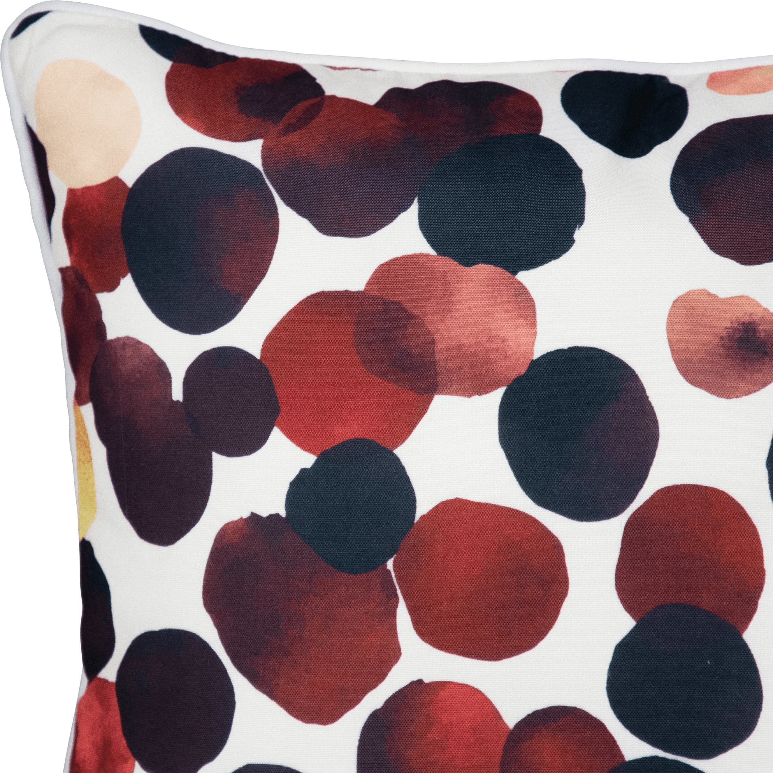 Bondi Sunset Plain - 45 x 45 cm Piped Cushion