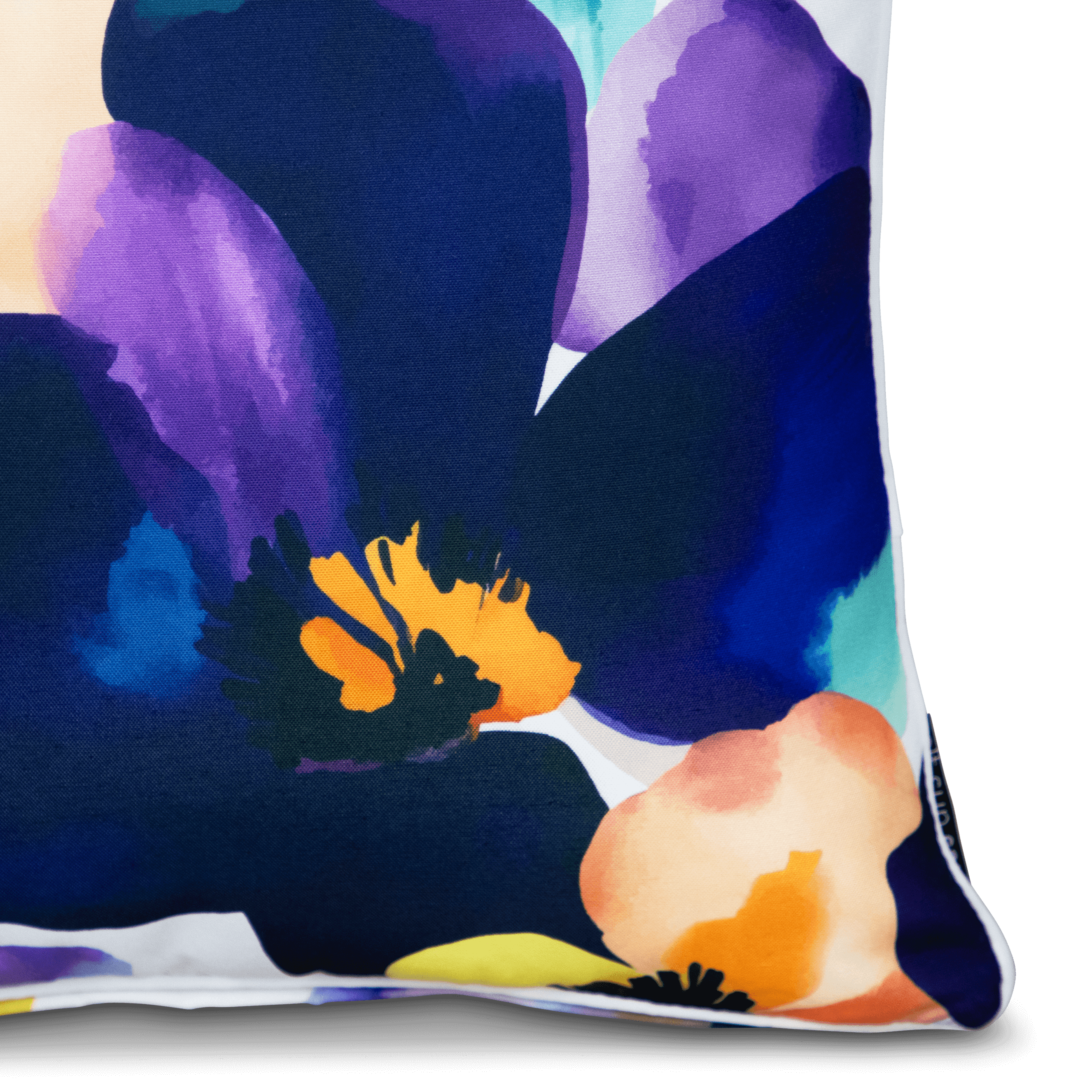 Bondi Botanic Pop - 45 x 45 cm Piped Cushion
