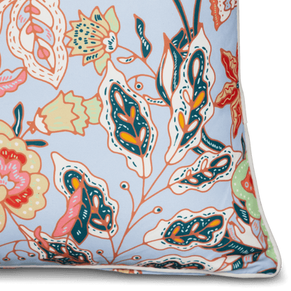 Bondi Dance - 45 x 45 cm Piped Cushion