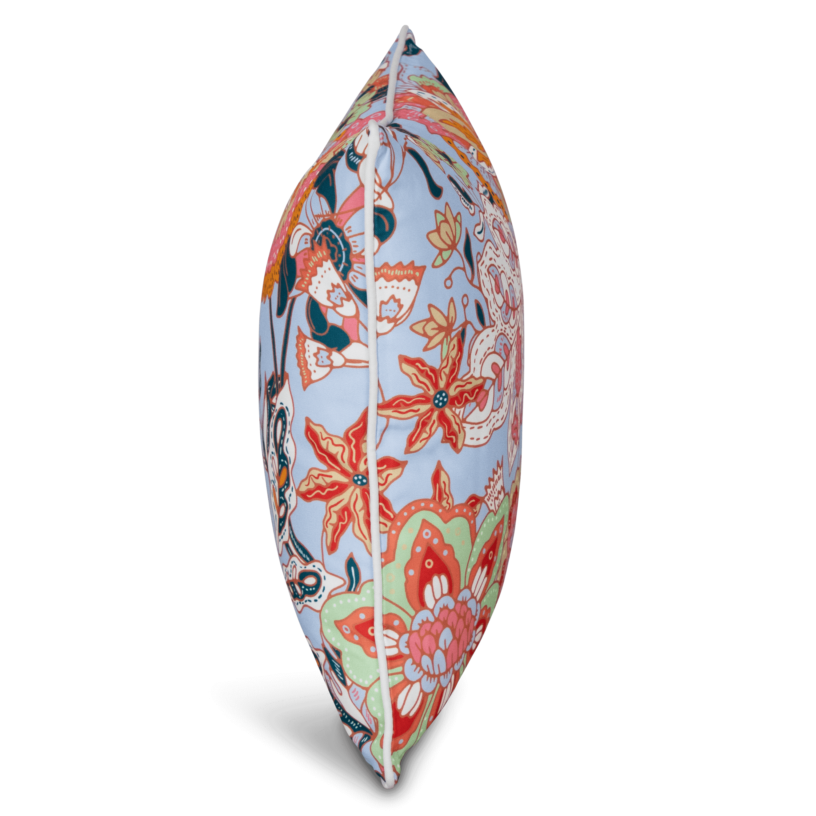 Bondi Dance - 45 x 45 cm Piped Cushion
