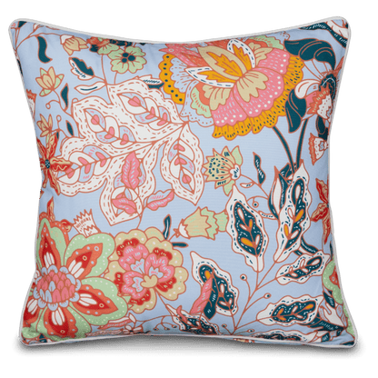 Bondi Dance - 45 x 45 cm Piped Cushion