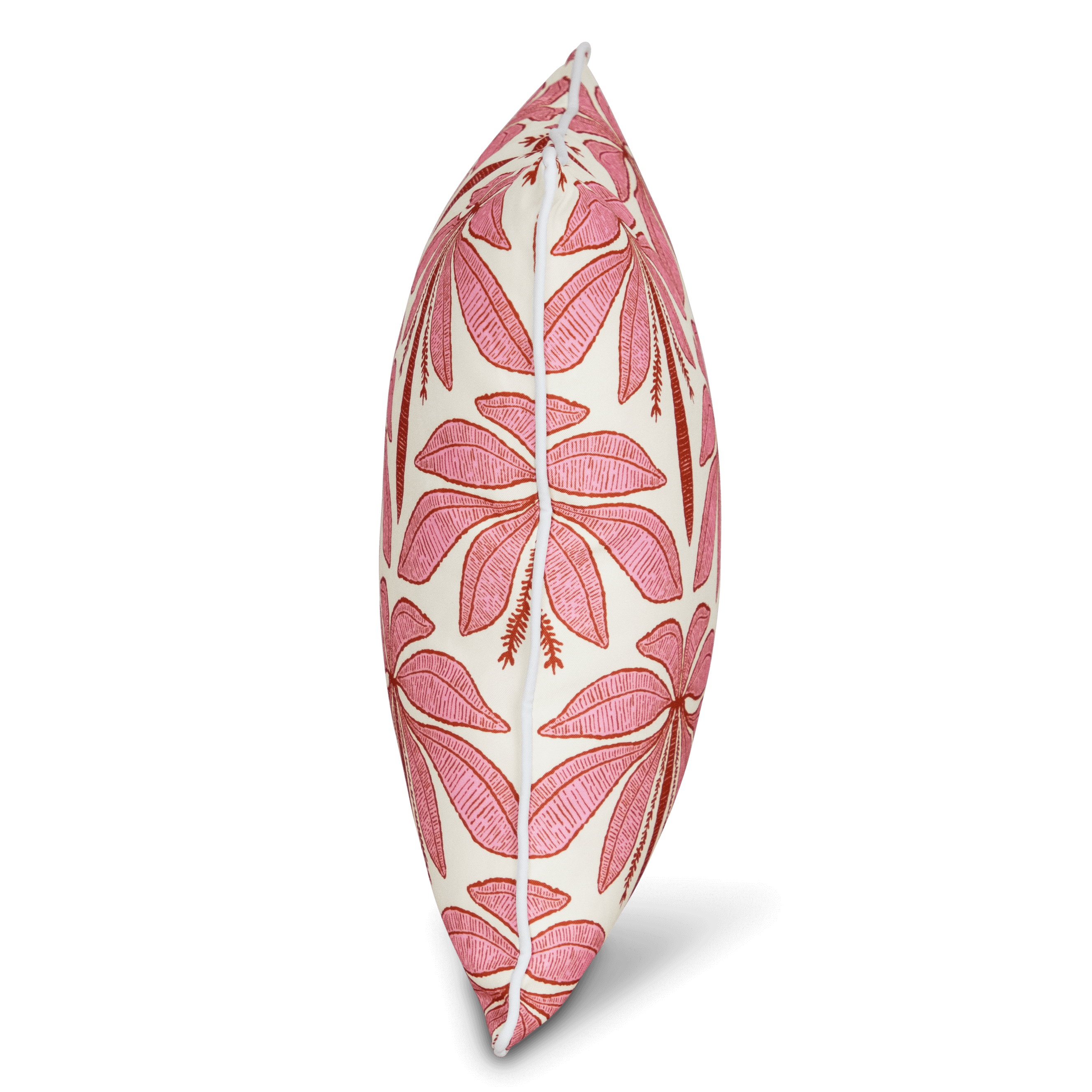 Bondi Palm Beachy - 45 x 45 cm Piped Cushion