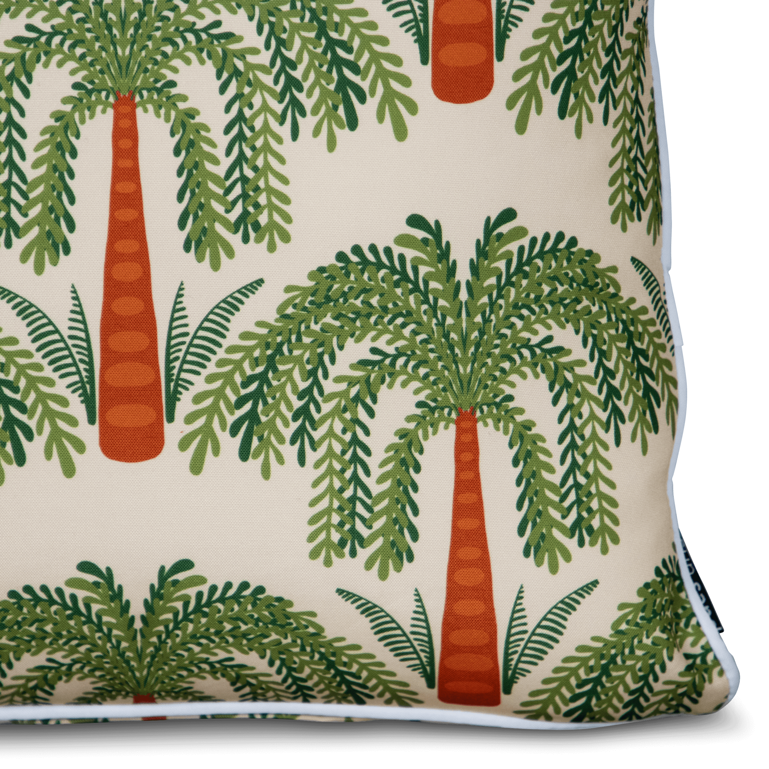 Bondi California Sunday - 45 x 45 cm Piped Cushion