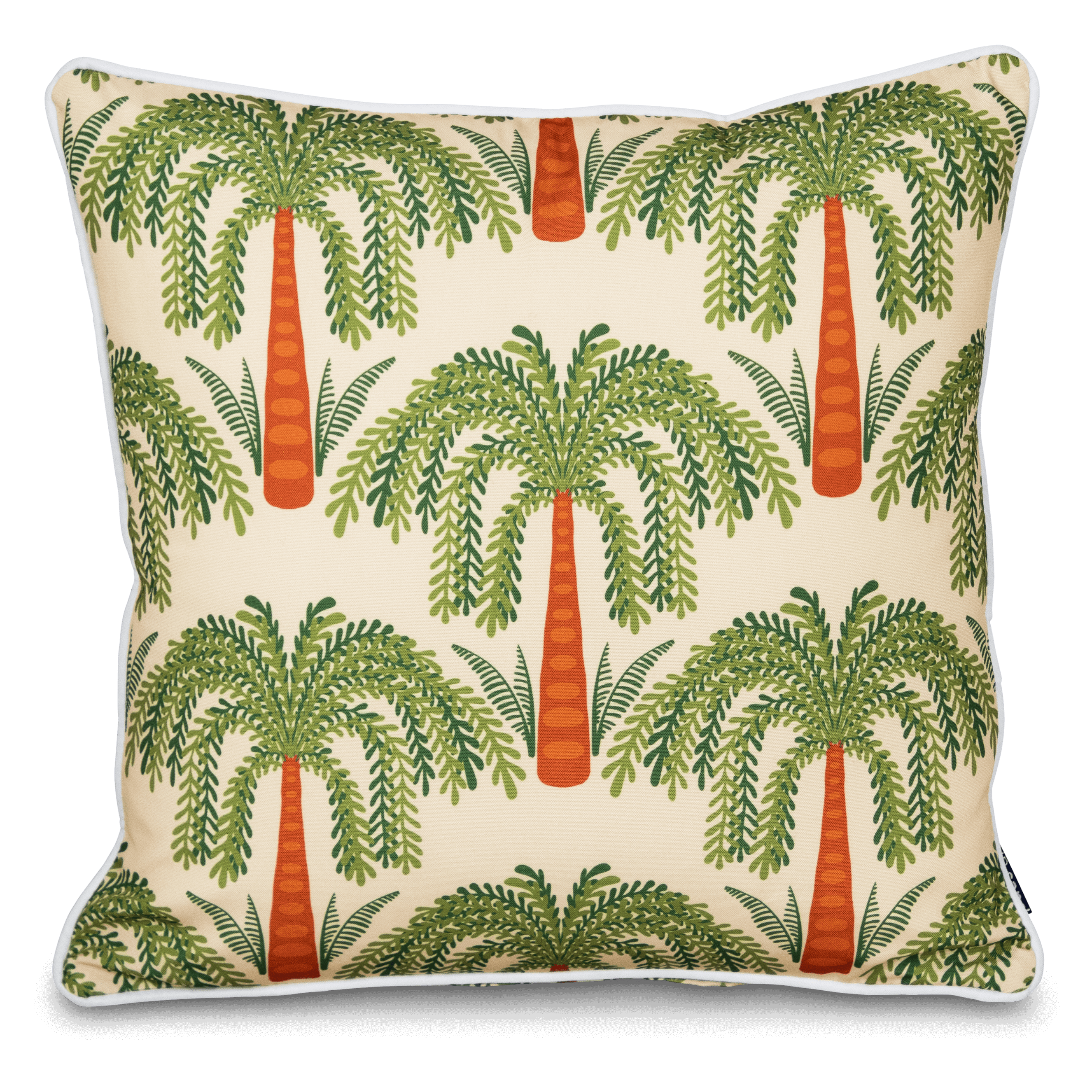 Bondi California Sunday - 45 x 45 cm Piped Cushion