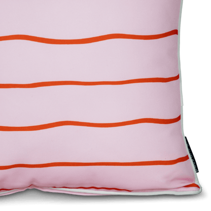 Bondi Pink Panther - 45 x 45 cm Piped Cushion