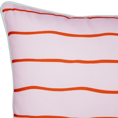 Bondi Pink Panther - 45 x 45 cm Piped Cushion
