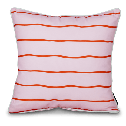 Bondi Pink Panther - 45 x 45 cm Piped Cushion