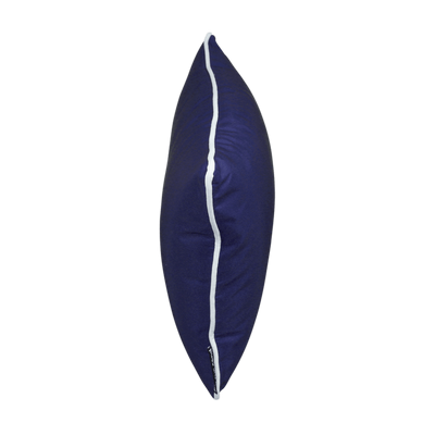 Bondi Navy - 30 x 48 cm Piped Outdoor Cushion (ETA Late June 26)
