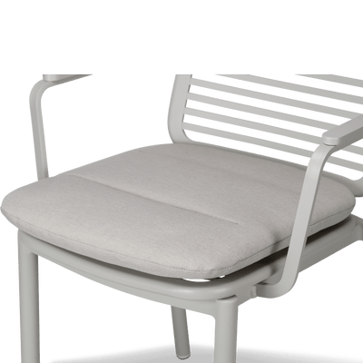 Azure Dining Chair Cushion Pad in Olefin Fabric (ETA Late July 26)