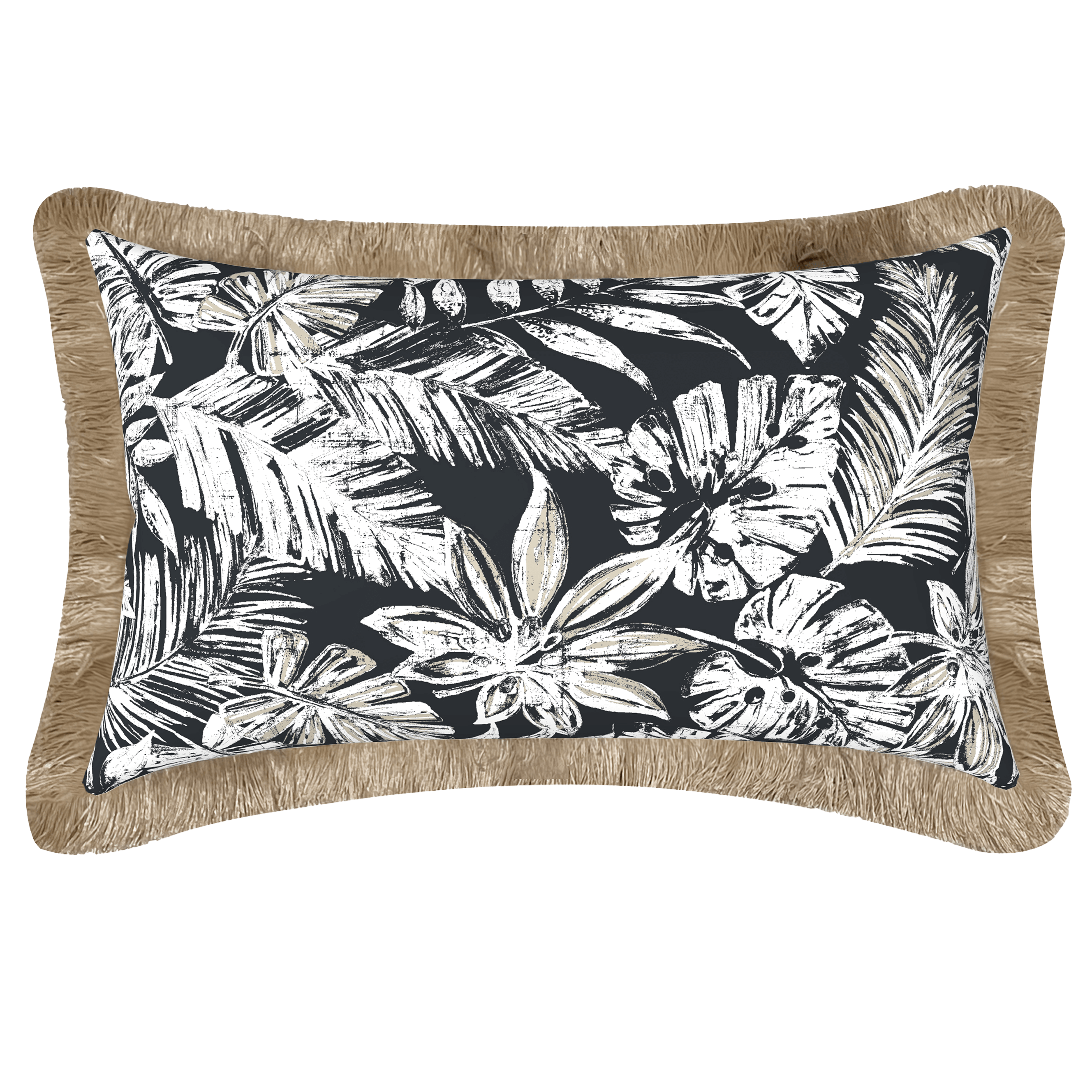 Tahiti Outdoor Cushions Stylist Selection - Black Escape with Resort 5pc