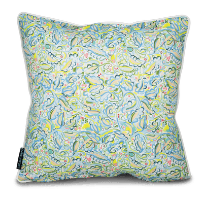 Bondi Coastal Confetti - 45 x 45 cm Piped Cushion