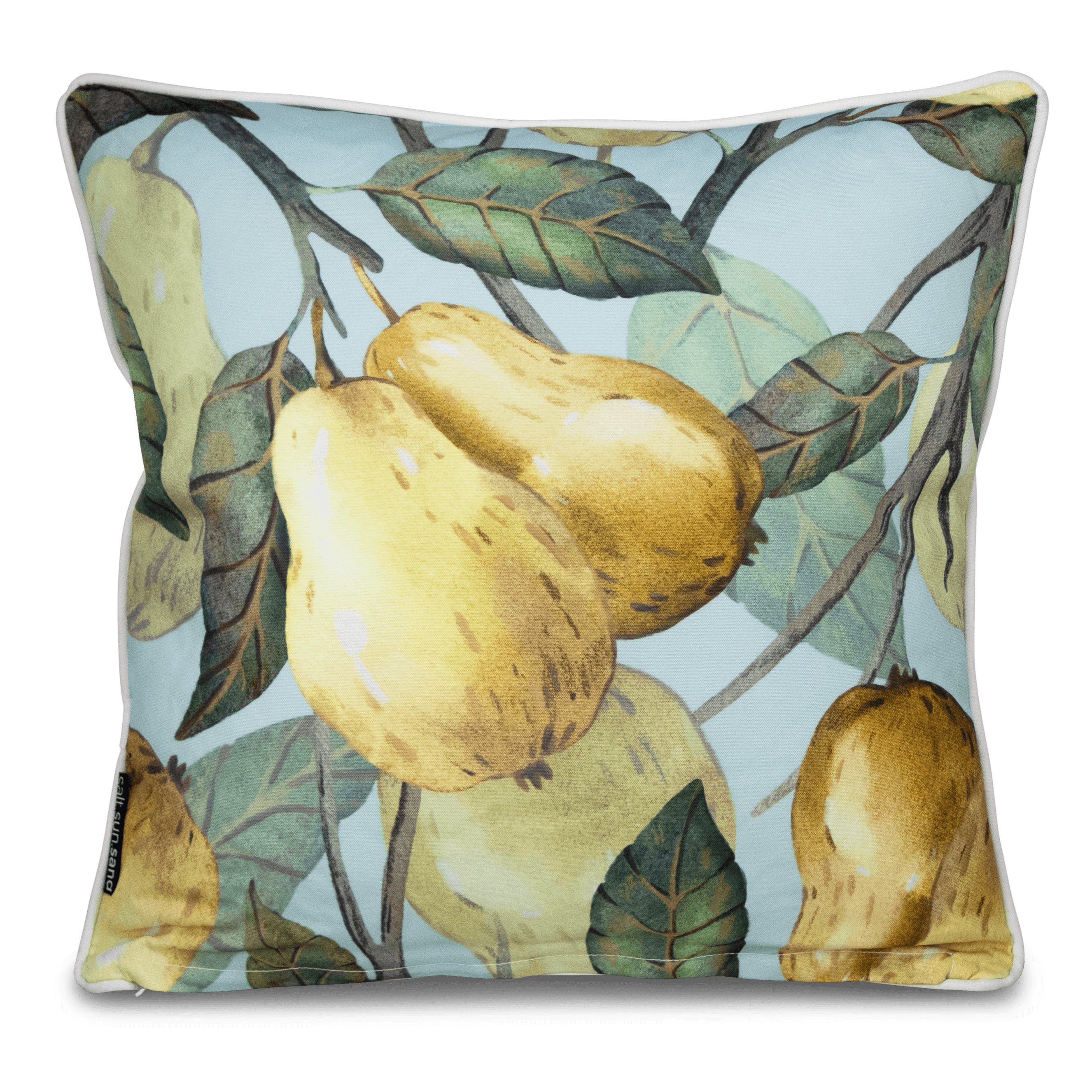 Bondi Golden Pear - 45 x 45 cm Piped Cushion
